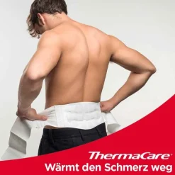Thermacare Rückenumschläge S-XL zur Schmerzlinderung, 6 St
