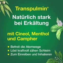 Transpulmin® Erkältungsbalsam + Inhalator, 100 g
