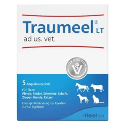 Traumeel LT Ampullen vet. (für Tiere), 5X5 ml