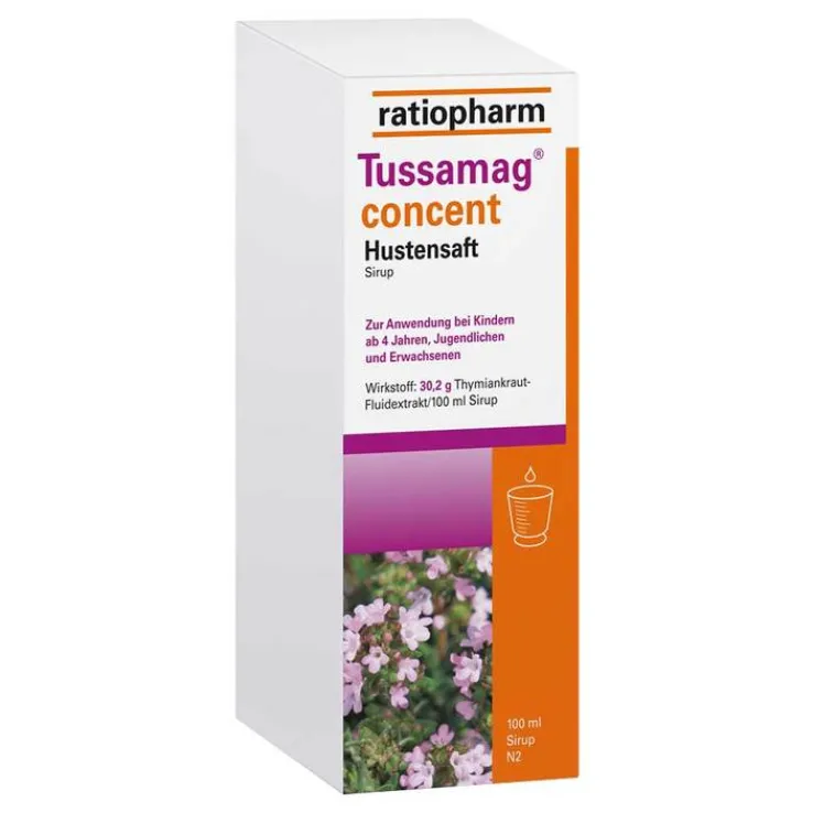 Tussamag concent Hustensaft 30,2 g / 100 ml Sirup, 100 ml