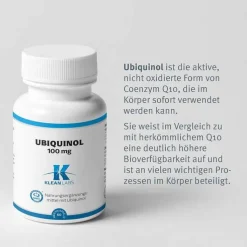 Ubiquinol Coenzym Q10 reduziert 100 mg Kapseln, 60 St