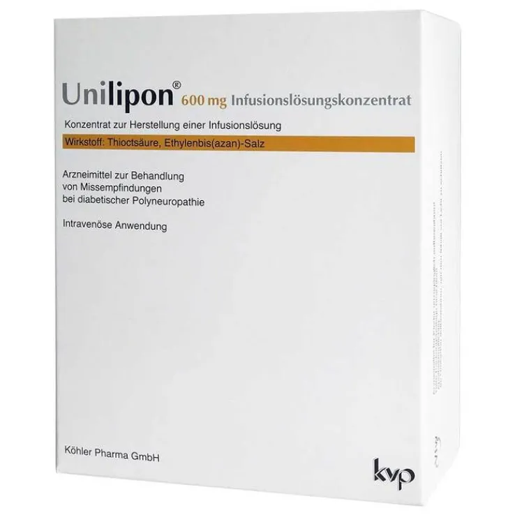 Unilipon 600 mg Infusionslösungskonzentrat, 1X20 St