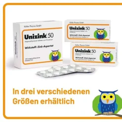 Unizink 50 Tabletten, 20 St
