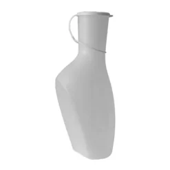 Urinflasche für Männer milchig Kunststoff mit Vers., 1 St