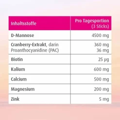 Urocys Mannose + Sticks, 15 St