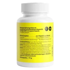 Vegane Vitamin D3 7000 I.E. Wochendepot Kapseln, 60 St