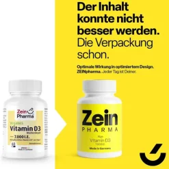 Vegane Vitamin D3 7000 I.E. Wochendepot Kapseln, 60 St