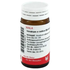 Veratrum e Radice D 6 Globuli, 20 g