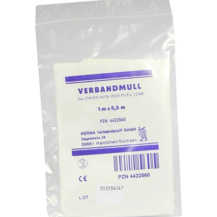 Verbandmull 0,5x1m unsteril, 1 St