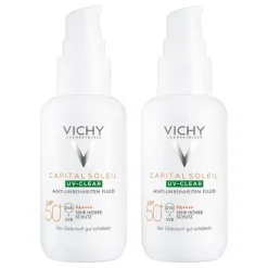 Vichy Capital Soleil UV-Clear LSF 50 + , 2x40 ml