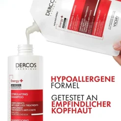 Vichy Dercos Vital Shampoo mit Aminexil, 390 ml