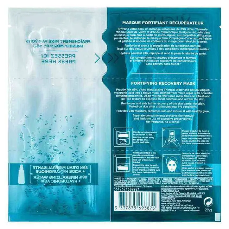 Vichy Mineral 89 Tuchmaske, 1 St