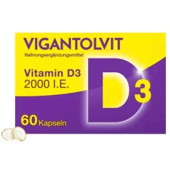 Vigantolvit 2000 I.E. Vitamin D3 Weichkapseln, 60 St