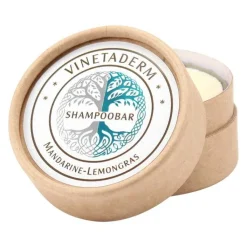 Vinetaderm Shampoobar Silizium Mandarine Lemongras, 50 g
