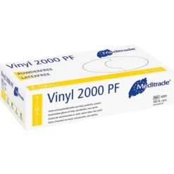 Vinyl 2000 Untersuchungshandschuhe puderfrei unsteril Größe XS, 100 St
