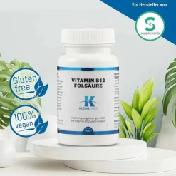 Vitamin B12 + Folsäure Kapseln, 100 St