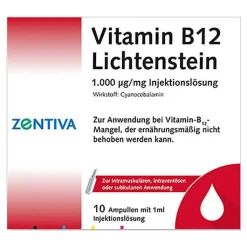 Vitamin B12 1000 µg Lichtenstein Ampullen, 10X1 ml