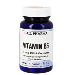 Vitamin B5 6 mg GPH Kapseln, 30 St