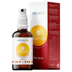 Vitamin B Komplex Mediakos Vital Spray vegan, 50 ml