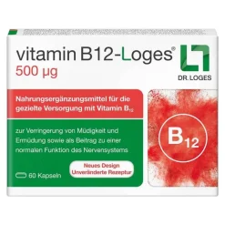 Vitamin B12-Loges 500 µg Kapseln, 60 St