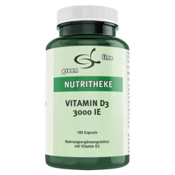Vitamin D3 3.000 I.E. Kapseln, 180 St