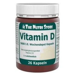 Vitamin D 5.600 I.E. Wochendepot Kapseln, 26 St