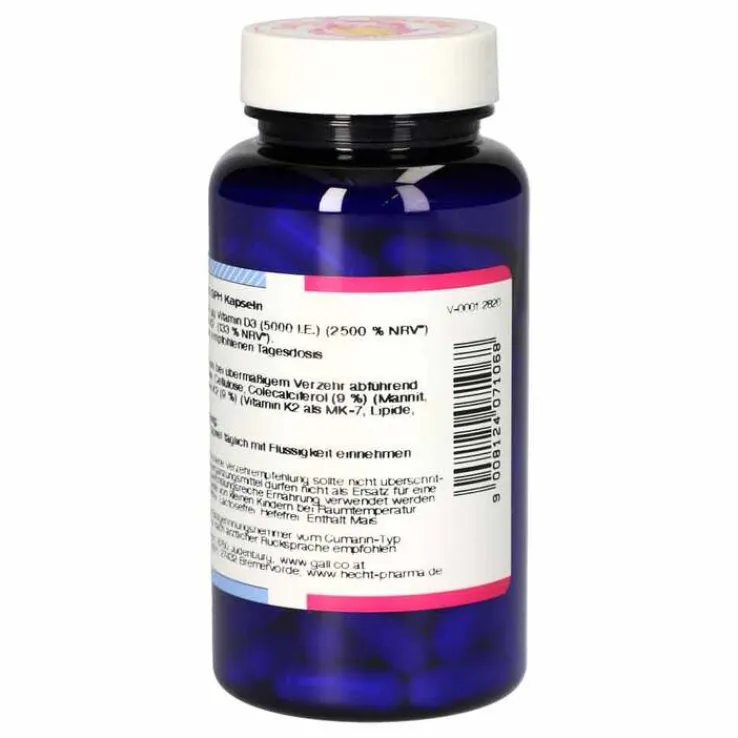 Vitamin D3 + K2 GPH Kapseln, 90 St