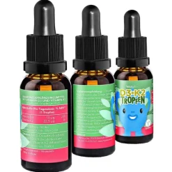 Vitamin D3 + K2 Kinder Tropfen, 10 ml