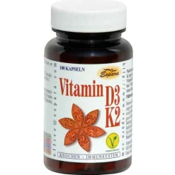 Vitamin D3-K2 Kapseln, 100 St