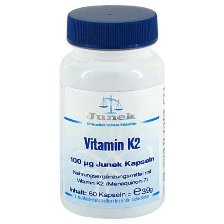 Vitamin K2 100 ug Junek Kapseln, 60 St