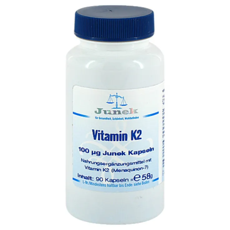 Vitamin K2 100 ug Junek Kapseln, 90 St