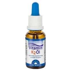 Vitamin K2 Öl Dr. Jacob`s Tropfen, 20 ml