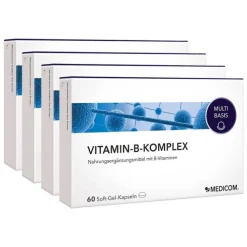 Vitamin-B-Komplex Weichkapseln, 4X60 St