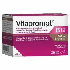 Vitaprompt B12 500 µg Direktsticks, 20 St