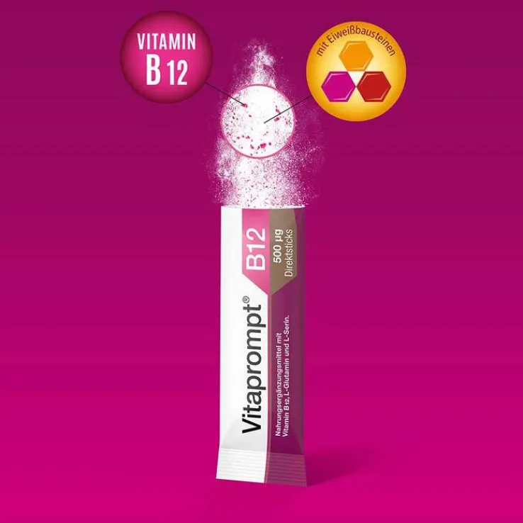 Vitaprompt B12 500 µg Direktsticks, 90 St