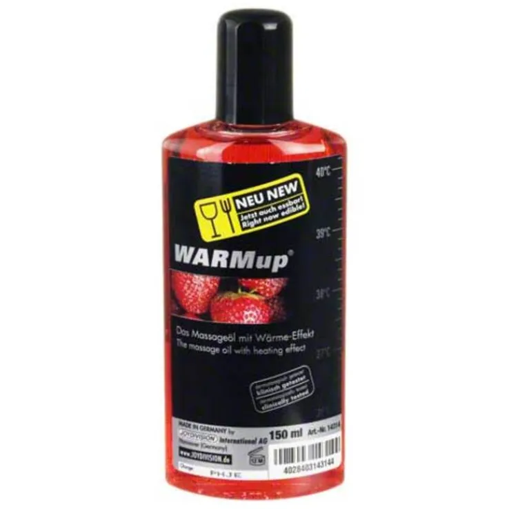 Warmup Erdbeer Massageöl, 150 ml