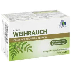 Weihrauch 450 mg Boswellia Serrata Kapseln, 120 St