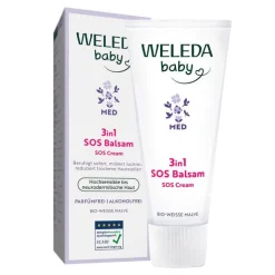 Weleda 3in1 SOS Balsam weiße Malve, 50 ml