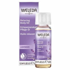 Weleda Lavendel entspannendes Pflege-Öl Mini, 10 ml
