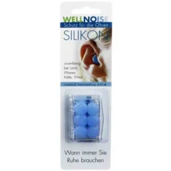 Wellnoise Ohrenstopfen blau, 3X2 St