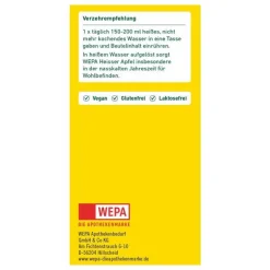 Wepa heißer Apfel + Vitamin C Pulver, 10X10 g