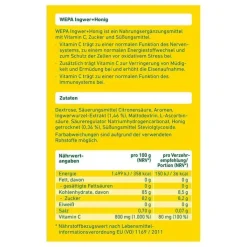 Wepa Ingwer + Honig + Vitamin C Pulver, 10X10 g