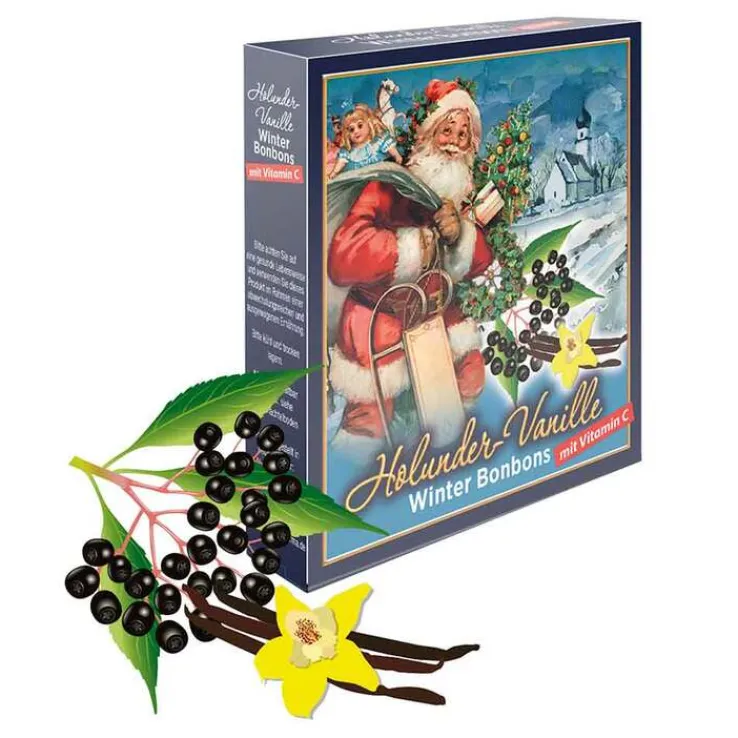 Winter Bonbons Holunder-Vanille, 50 g