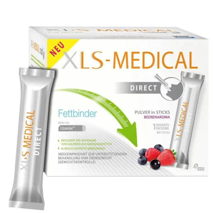 XLS Medical Fettbinder Direct Sticks, 90 St