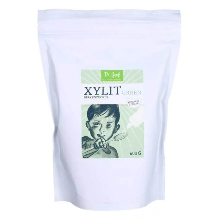 Xylit green Pulver, 600 g