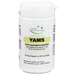Yams Wurzel Kapseln, 60 St