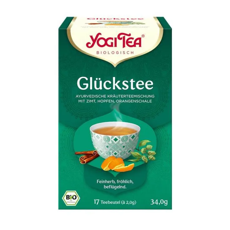 Yogi Tea Glückstee Bio, 17X1.8 g