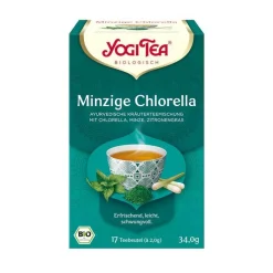 Yogi Tea Minzige Chlorella Bio 17x2g, 17X2.0 g