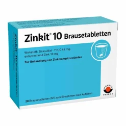 Zinkit 10 Brausetabletten, 20 St
