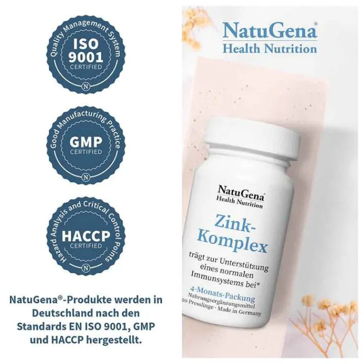 Zink-Komplex Presslinge, 40 g